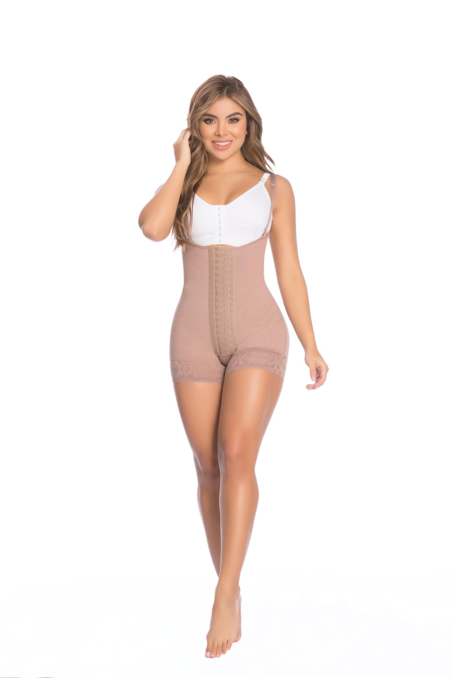 DELIÉ by Fajas DPrada Colombian Shapewear - Post Surgery Compression Garment Short for Waist Training & Body Shaping - Perfect for Recovery, Tummy Control & Special Occasions