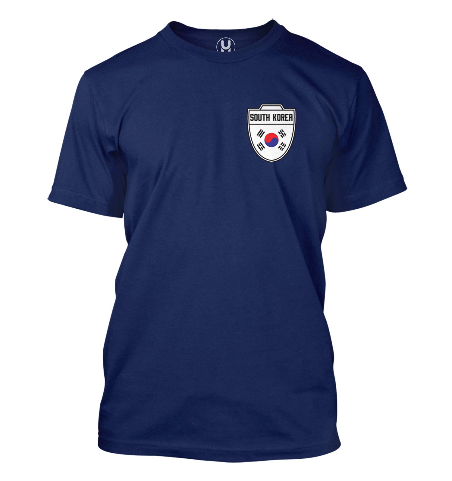 South Korea National Football Jersey - Korean Soccer Men's T-Shirt (Navy, XXX-Large) | Authentic Replica for Fans, Match Days & Sports Events