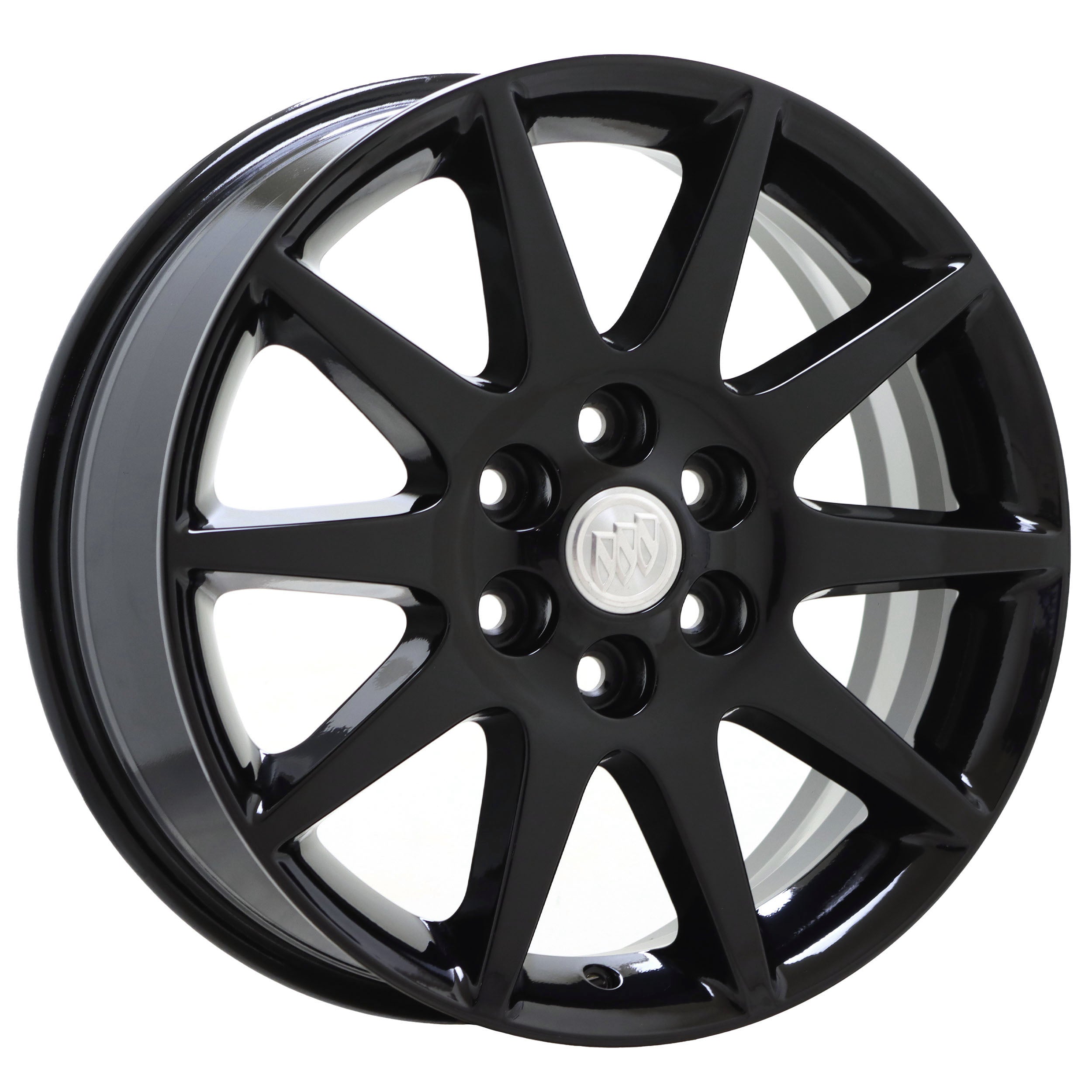 19 Buick Enclave Gloss Black OEM Factory Wheels Rims Set 4131 - Perfect for Replacement & Custom Upgrades