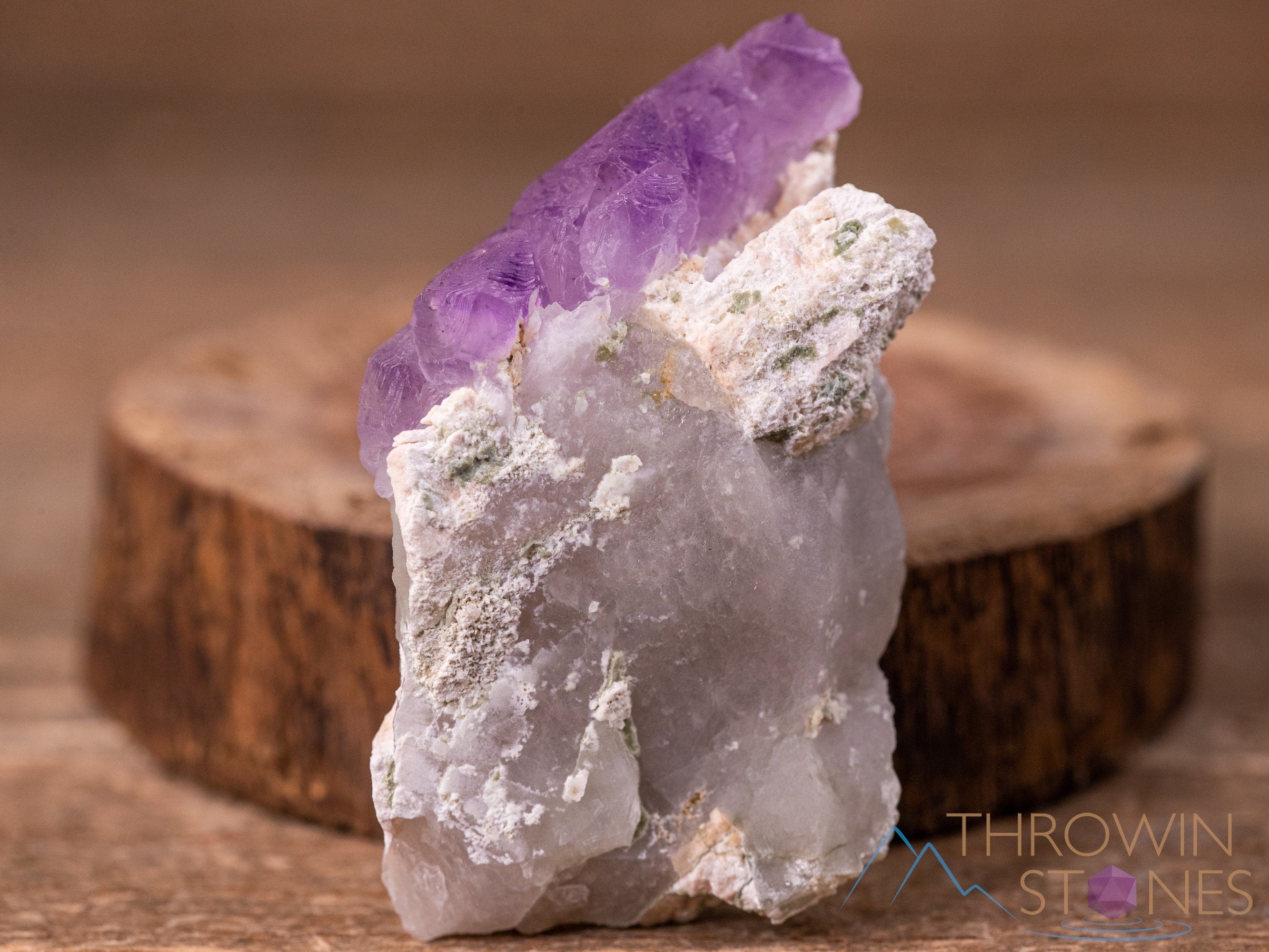 Natural Raw Amethyst Crystal - February Birthstone, Healing Stone, Unique Spiritual Gift for Women & Men, Boho Home Decor for Living Room, Bedroom, Office