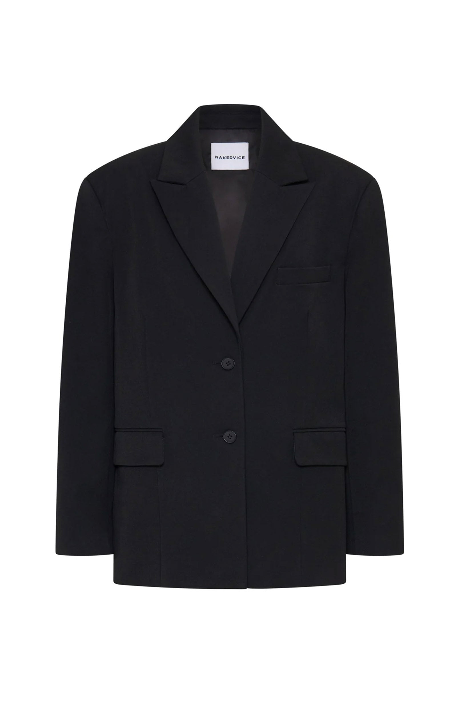 Stylish ISLA Black Blazer for Women - Elegant Office & Evening Wear - Perfect for Business Meetings, Parties & Special Occasions