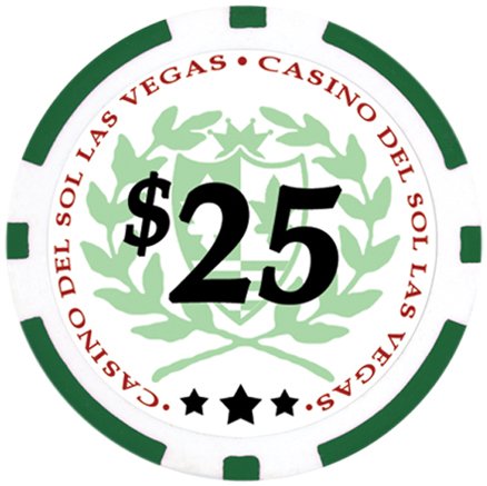 Premium DA VINCI 750-Piece Casino Del Sol Poker Chip Set - 11.5g Clay Composite Chips with Aluminum Case, Playing Cards, Dealer Buttons & Cut Cards for Home Games, Casino Nights & Poker Tournaments