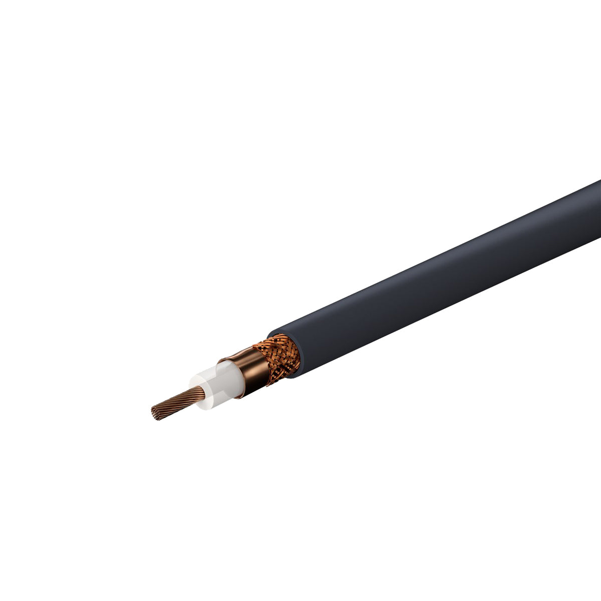 High-Speed 20m Clicktronic Coaxial Antenna Cable - Premium RG6 Coaxial Cable for TV, Internet & Satellite - Perfect for Home Theater, Gaming & Outdoor Installations