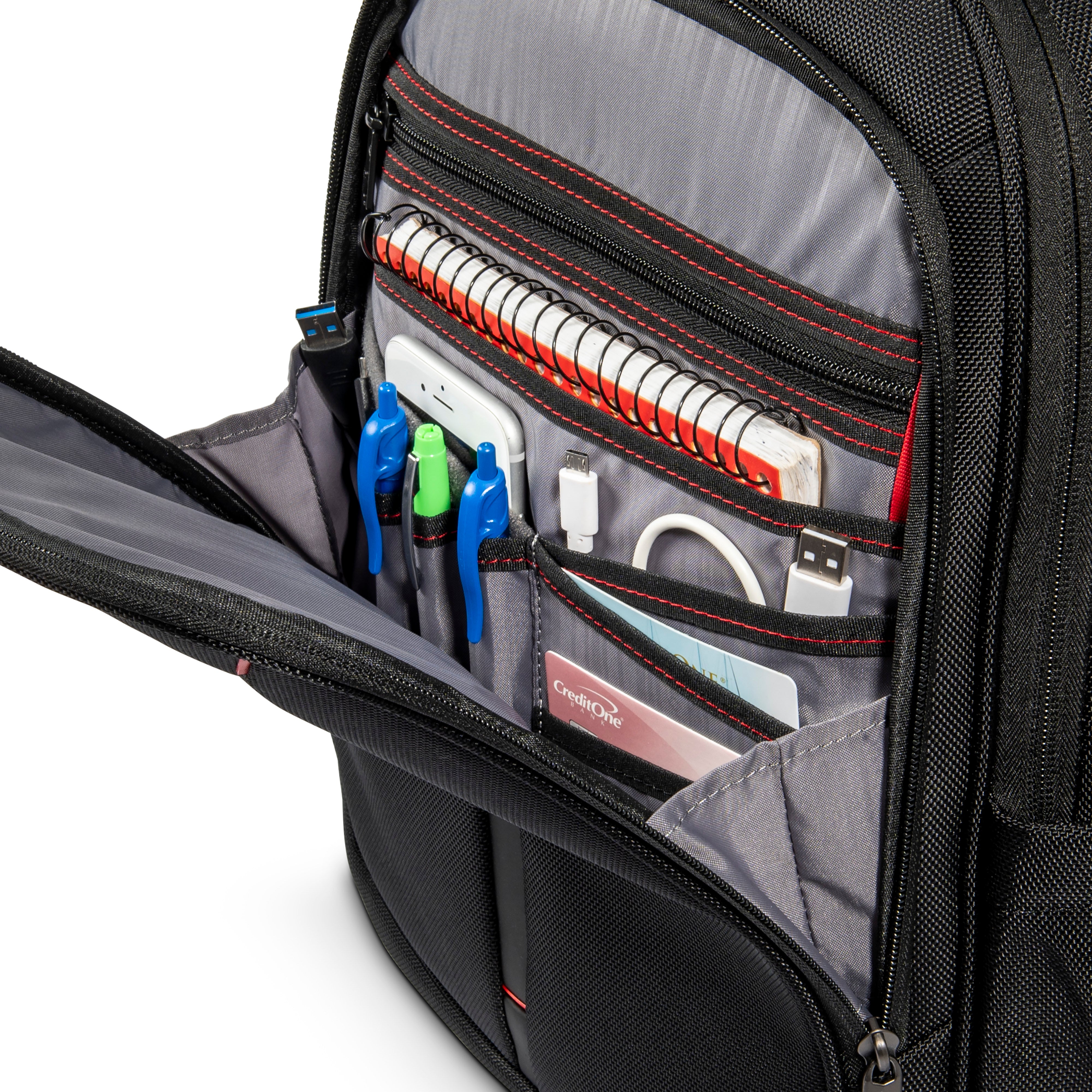 Samsonite Xenon 4.0 Slim Laptop Backpack 15.6 Inch - Lightweight Business Travel & College Backpack for Men & Women - Perfect for Work, School & Commuting
