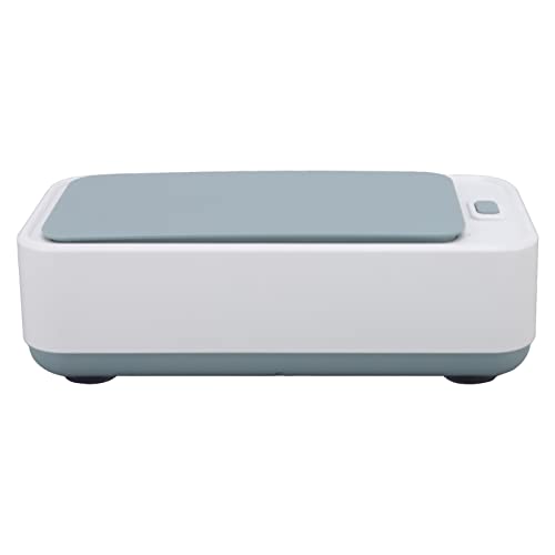 Portable Ultrasonic Jewelry Cleaner Machine - Shock Absorbing & Anti-Slip Design for Watch Straps, Necklaces, Rings & Earrings | Perfect for Home Jewelry Care & Professional Cleaning