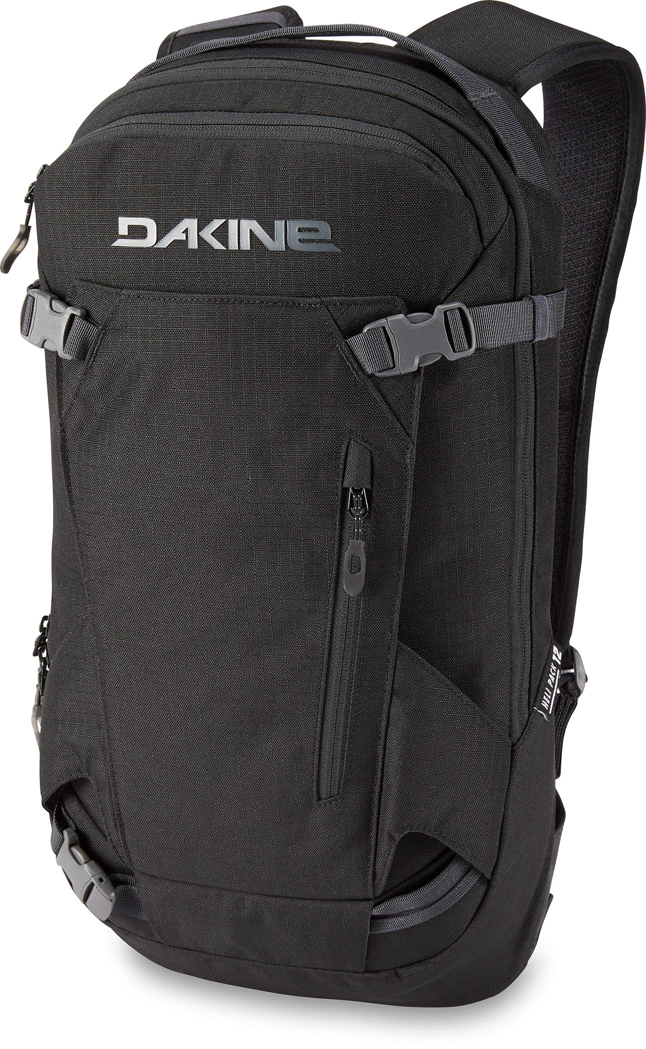 Dakine Heli Backpack 12L - Lightweight Hiking Daypack for Men & Women, Water-Resistant Black Backpack for Outdoor Adventures, Travel & Daily Commute