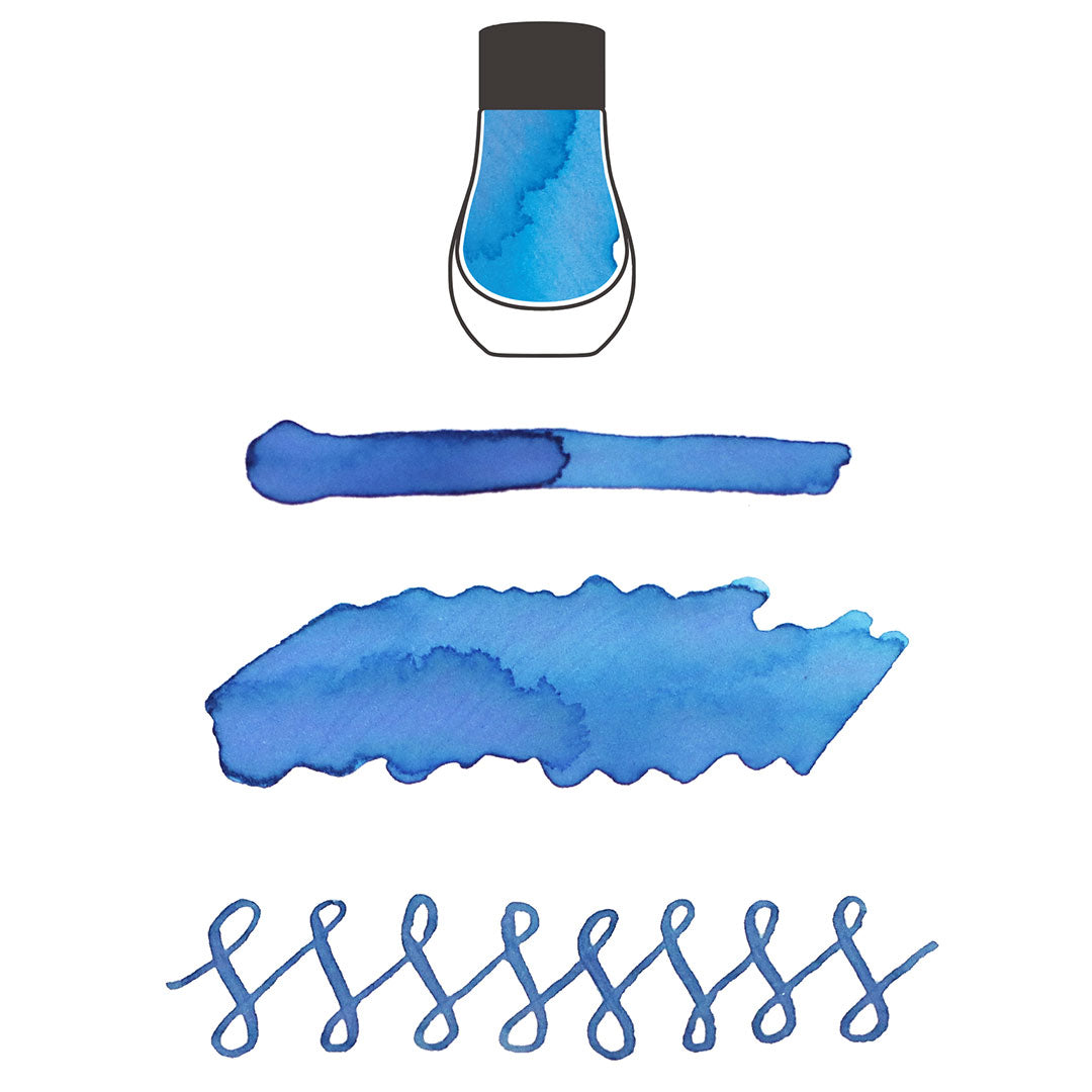 Dominant Industry Twilight Garden Scented Fountain Pen Ink - Premium Floral Scented Writing Ink for Calligraphy, Journaling & Letter Writing - Perfect for Fountain Pens, Dip Pens & Artistic Projects