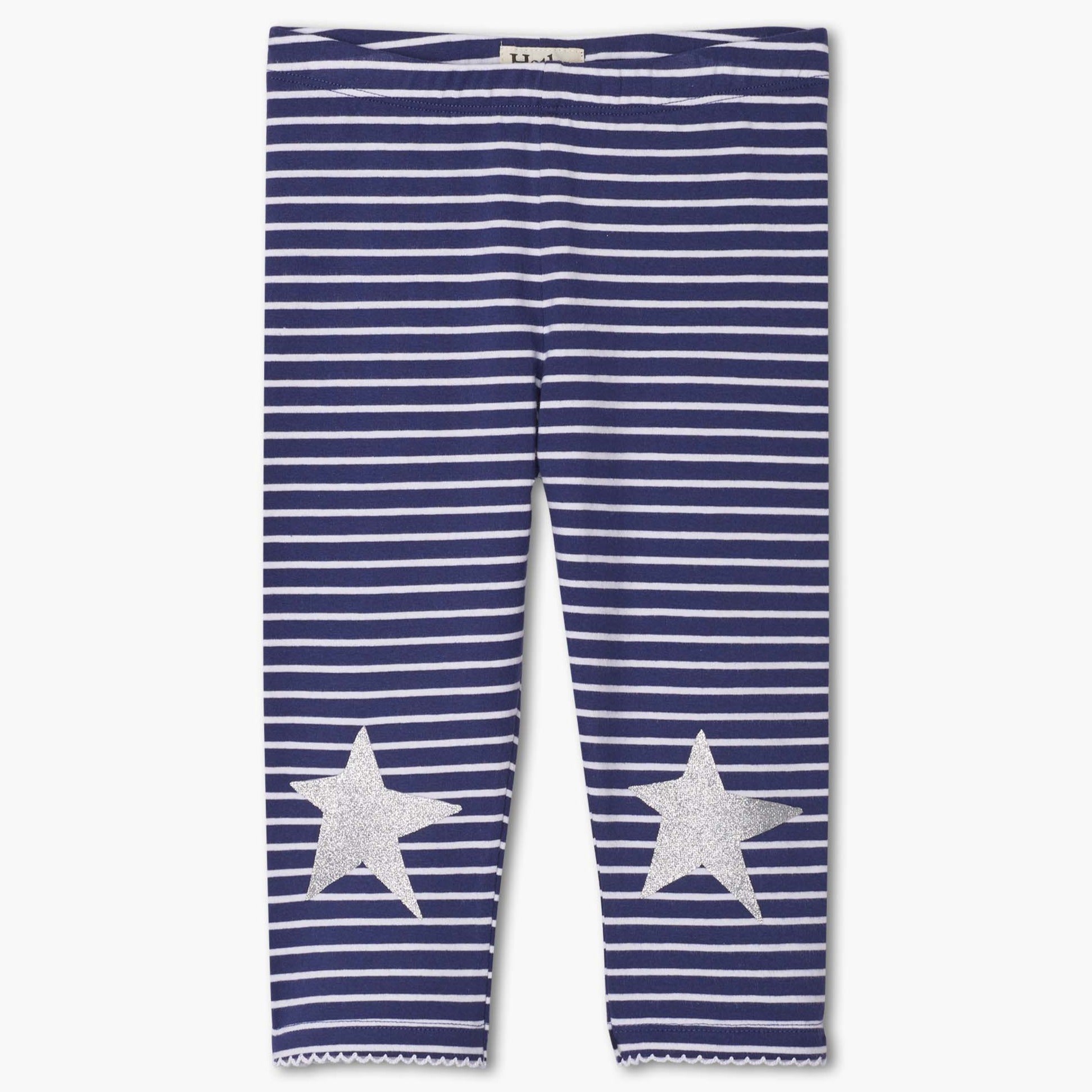 Hatley Stars Capri Leggings for Women - Comfortable Yoga Pants with Stretchy Waistband - Perfect for Yoga, Running & Lounge Wear