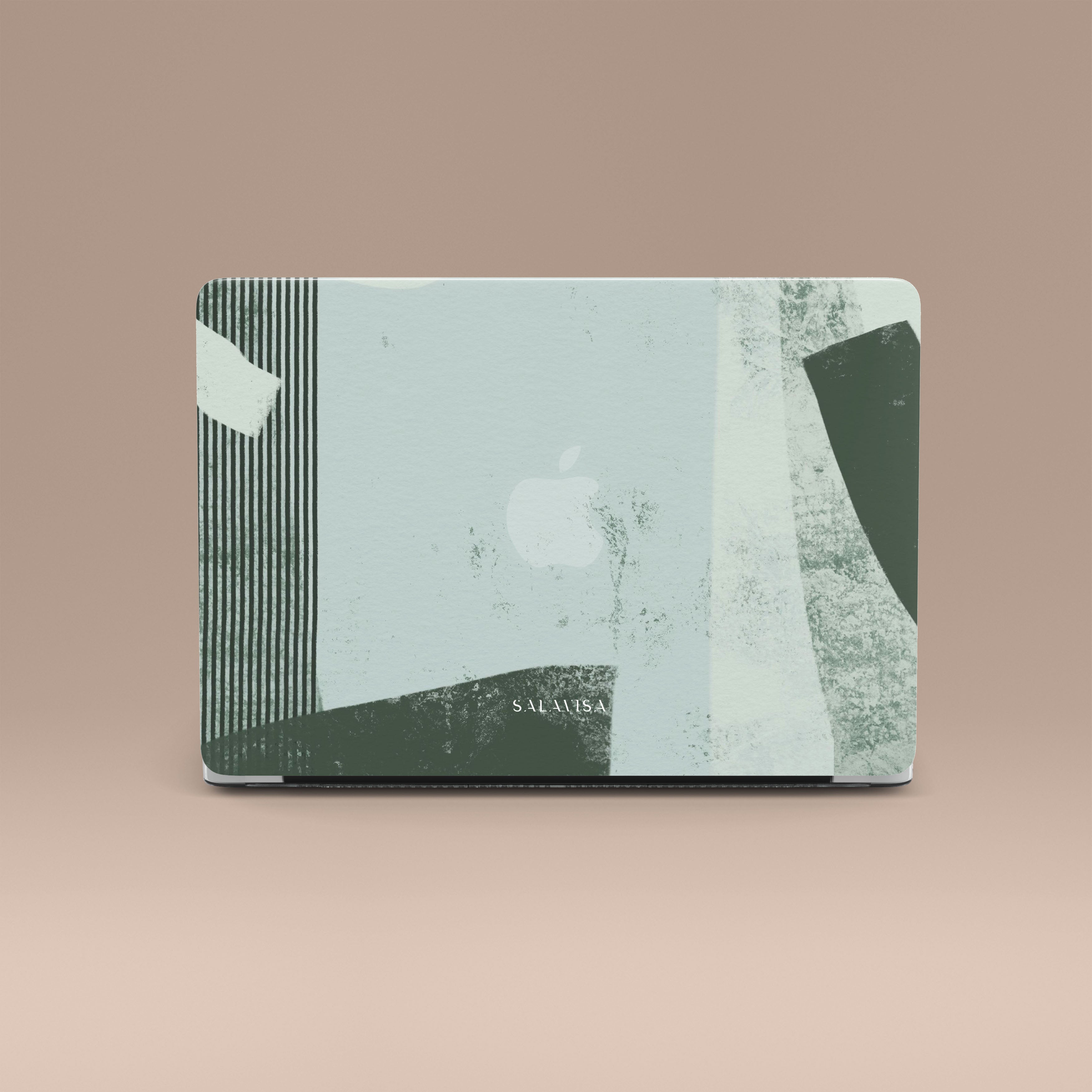 Eco-Friendly Marine Green MacBook Case - Organic & Sustainable Laptop Cover for MacBook Air/Pro - Perfect for Work, Travel & Home Use