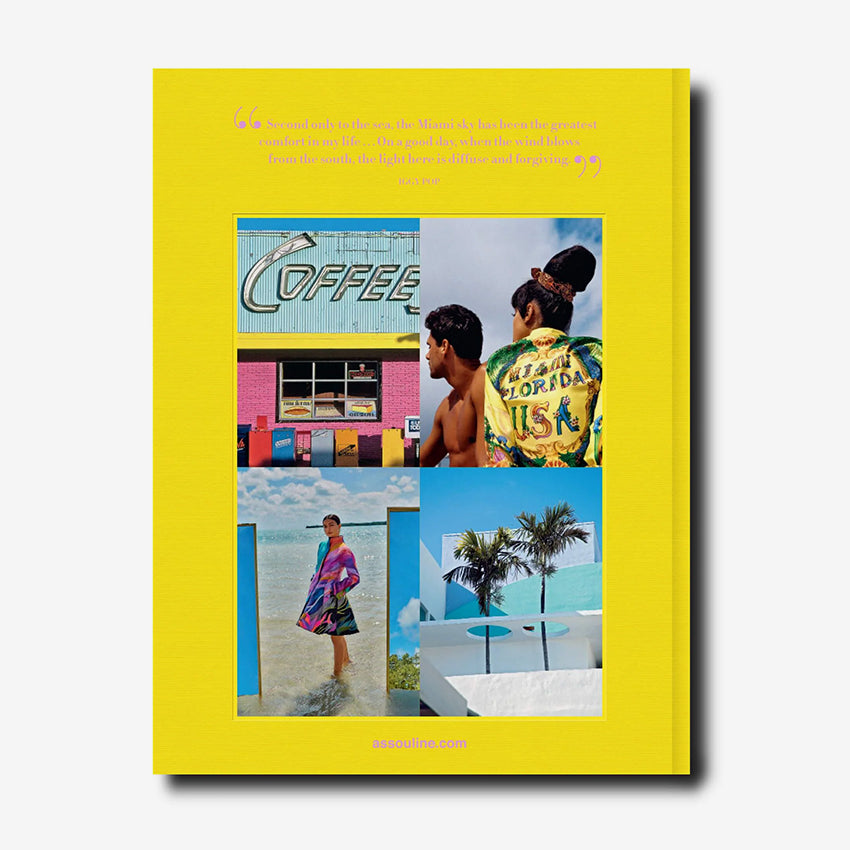 Assouline Miami Beach Coffee Table Book - Luxury Travel & Photography Hardcover - Perfect for Home Decor, Gifts & Coffee Table Display