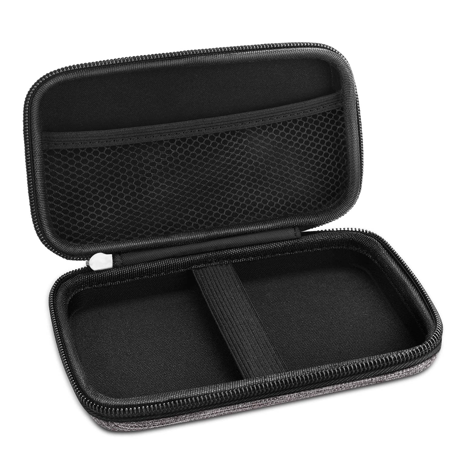 FINTIE Hard EVA Shockproof Protective Case for HP Sprocket Plus, Instax Mini Link & Canon Zoemini Photo Printers - Portable Carrying Storage Pouch in Denim Gray | Perfect for Travel, Home Storage & Photo Printer Protection