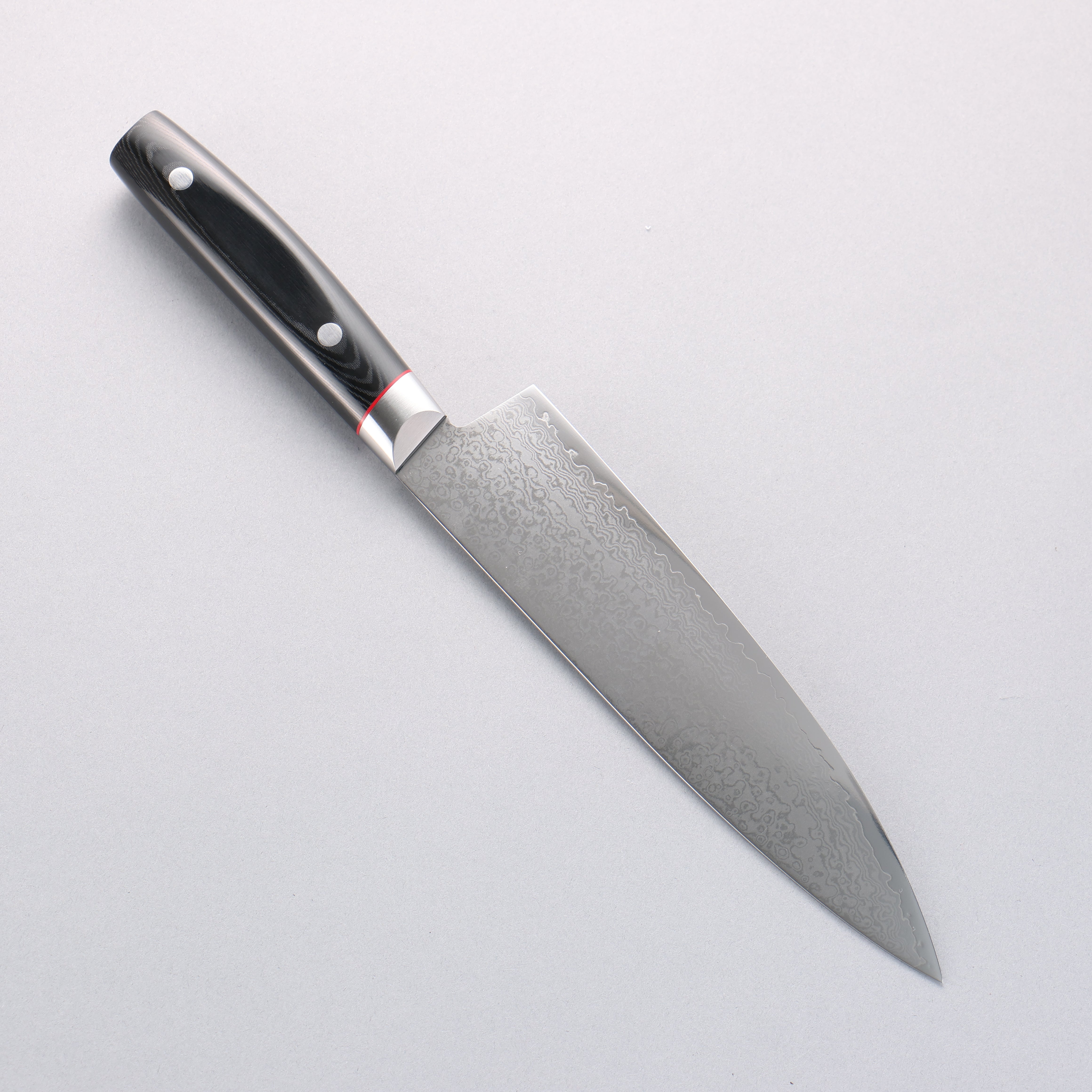Premium Seisuke Saiun VG10 Damascus Gyuto Chef Knife 200mm - Black Micarta Handle for Professional Chefs & Home Cooking