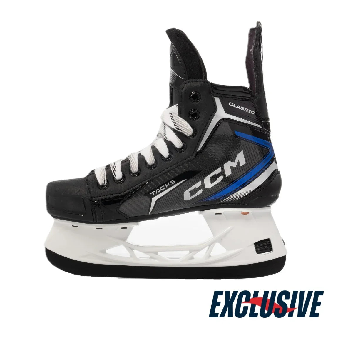 CCM Tacks Classic Hockey Skates (2024) - Intermediate Level Ice Skates for Men & Women - Perfect for Recreational & Competitive Hockey Players