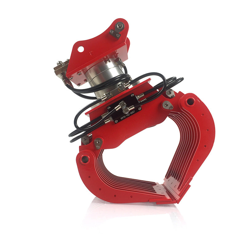 Metal Hydraulic Claw & Shear Attachments for HUINA Kabolite K970 1/14 Scale Hydraulic RC Excavator Trucks - Heavy Duty Upgrade Parts for Construction & Demolition Scenes