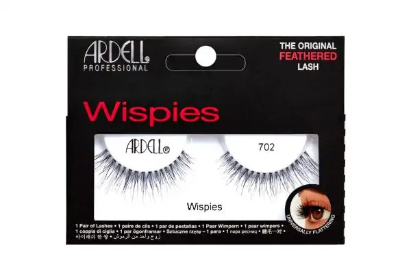 Ardell Wispies 702 False Eyelashes - Natural Looking Strip Lashes for Everyday Wear & Special Occasions - Perfect for Weddings, Parties & Date Nights