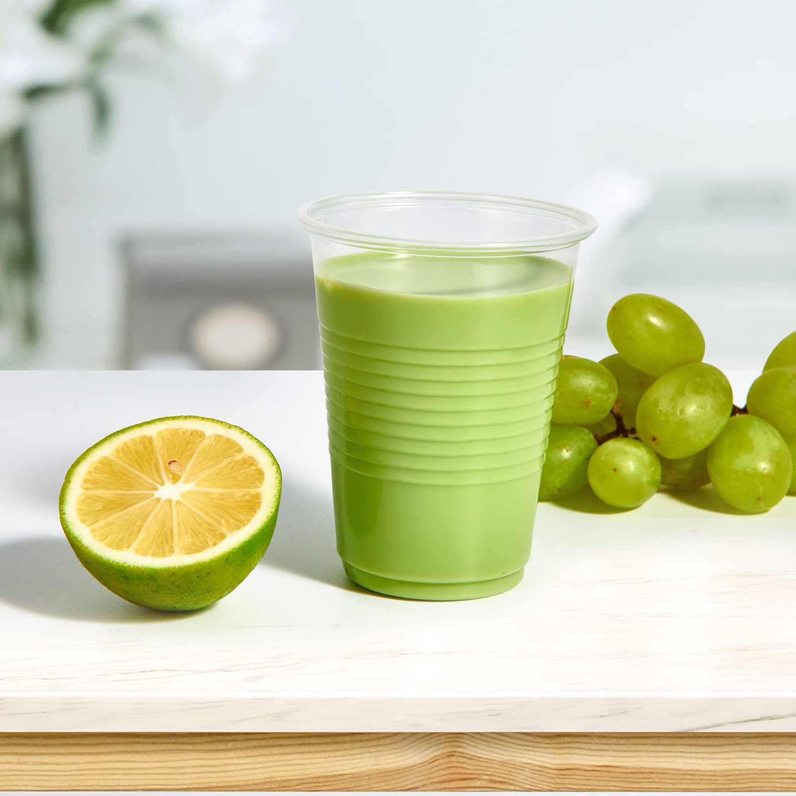 1000 Pack 7 oz Clear Disposable Plastic Cups - Bulk Drinking Tumblers for Parties, Picnics, Weddings & Events | Durable & Lightweight for Beverages, Smoothies & Cocktails