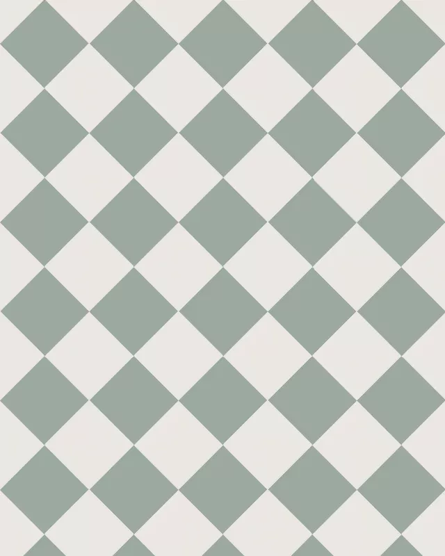 Winckelmans Granitklinker 10x10 cm Light Green/White Ceramic Tile - Perfect for Kitchen Backsplash, Bathroom Walls & Flooring