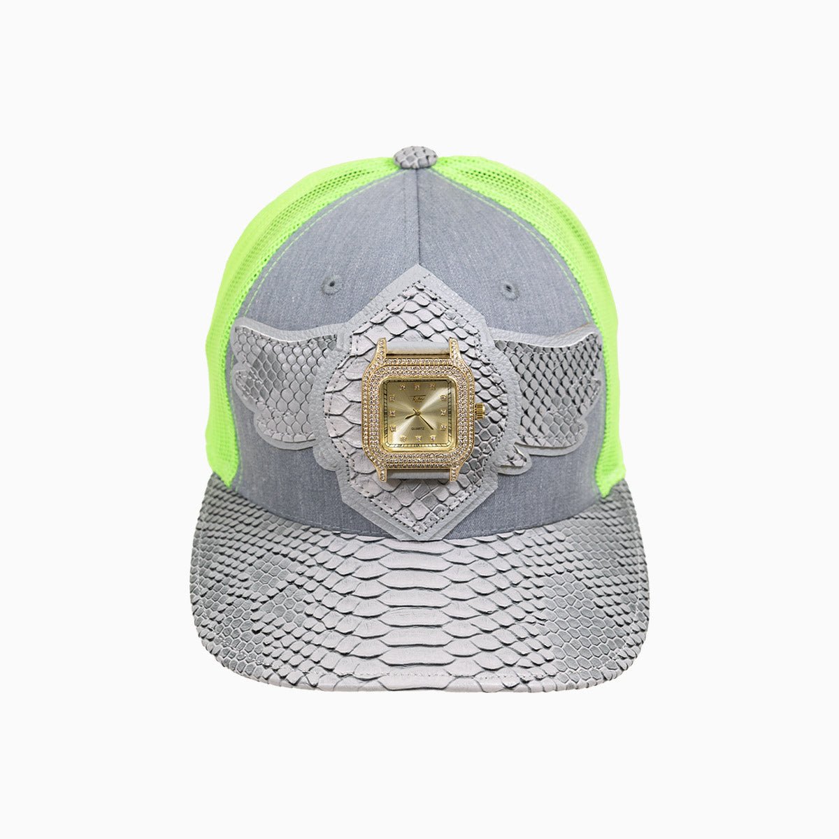 Breyer's Buck 50 Wool Trucker Hat with Leather Visor - Warm & Durable Men's Winter Hat for Outdoor Activities, Hunting, and Casual Wear