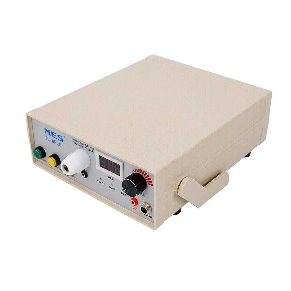 AC Thermocouples Butt Welder - 90-260V Desktop Manual Spot Welding Machine for Temperature Wire Touch Welding (US Stock) | Perfect for Jewelry Making, Electronics Repair & DIY Metal Projects