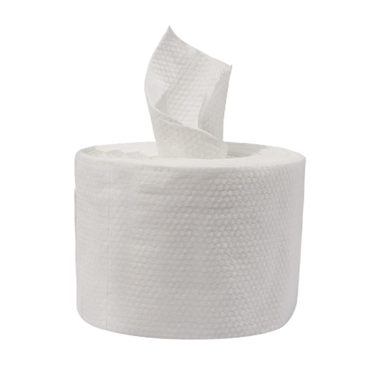 Premium Cotton Face Towels - Soft & Thickened Pearl Stripe Facial Tissues for Dry/Wet Skin Care | Gentle & Disposable | Perfect for Travel, Gym & Daily Skincare Routine