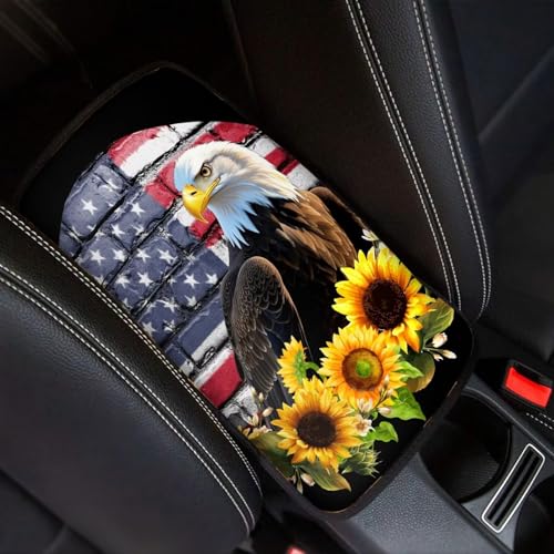 Bold Eagle American Flag