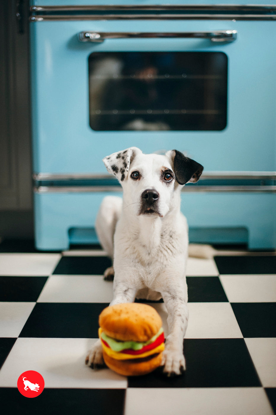 American Classic® La Hamburguesa Plush Dog Toy - Soft & Durable Chew Toy for Small & Large Dogs - Perfect for Playtime, Training & Cuddling