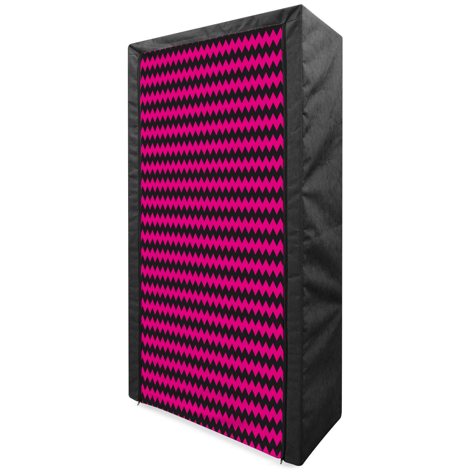 Ambesonne Portable Fabric Wardrobe for Teen Room | 33.5
