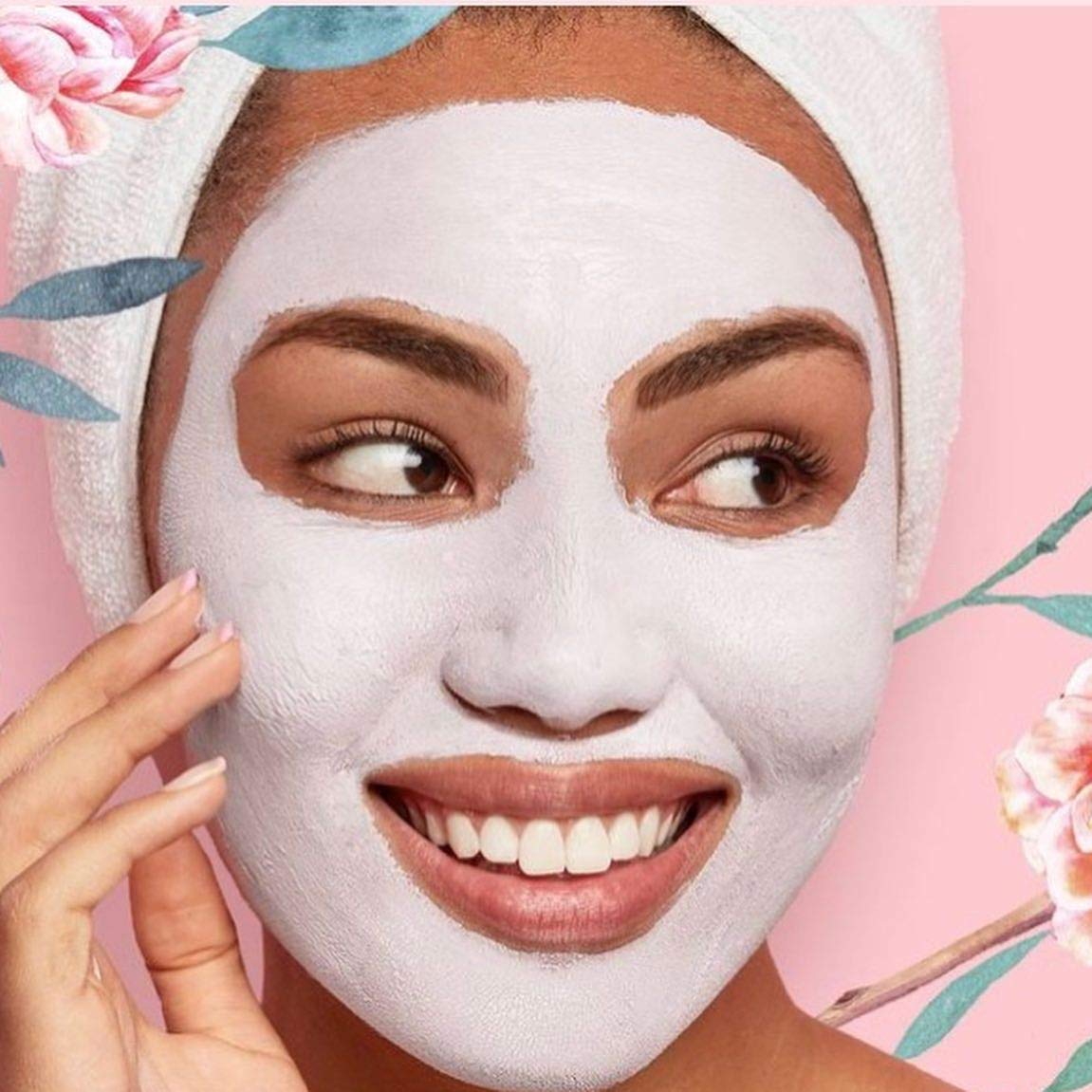 DOLL FACE Skin Care Face Mask - Pore Minimizing Mineral Facial Mask with Kaolin Clay, Willow Bark & Hyaluronic Acid | Detox & Deep Cleansing Treatment | 3.3 fl oz | Perfect for Acne-Prone Skin & Blackhead Removal | Spa Day & Self-Care Essential