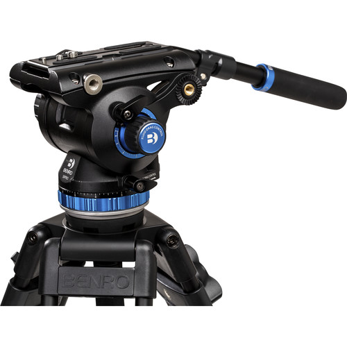 Benro S8PRO Professional Video Tripod Head - Smooth 360° Panning & Tilting for DSLR Cameras - Perfect for Vlogging, Filmmaking & Photography