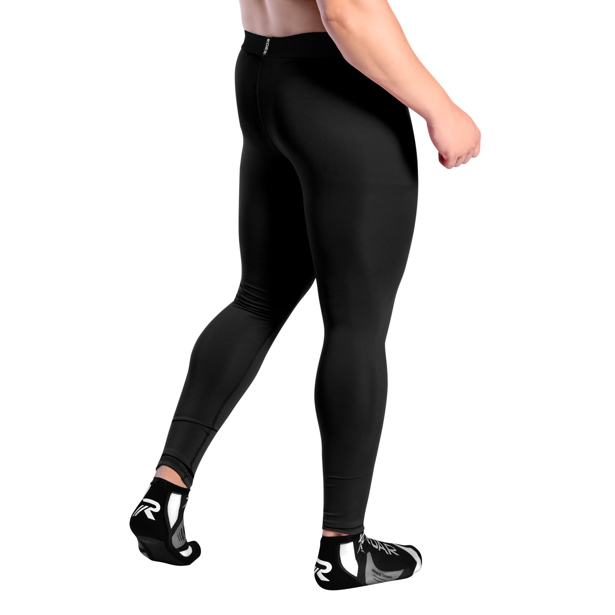 Roar MMA Compression Pants for Men & Women - Moisture Wicking Gym Workout Spats for MMA, Running, Yoga & Training - High Performance Athletic Leggings