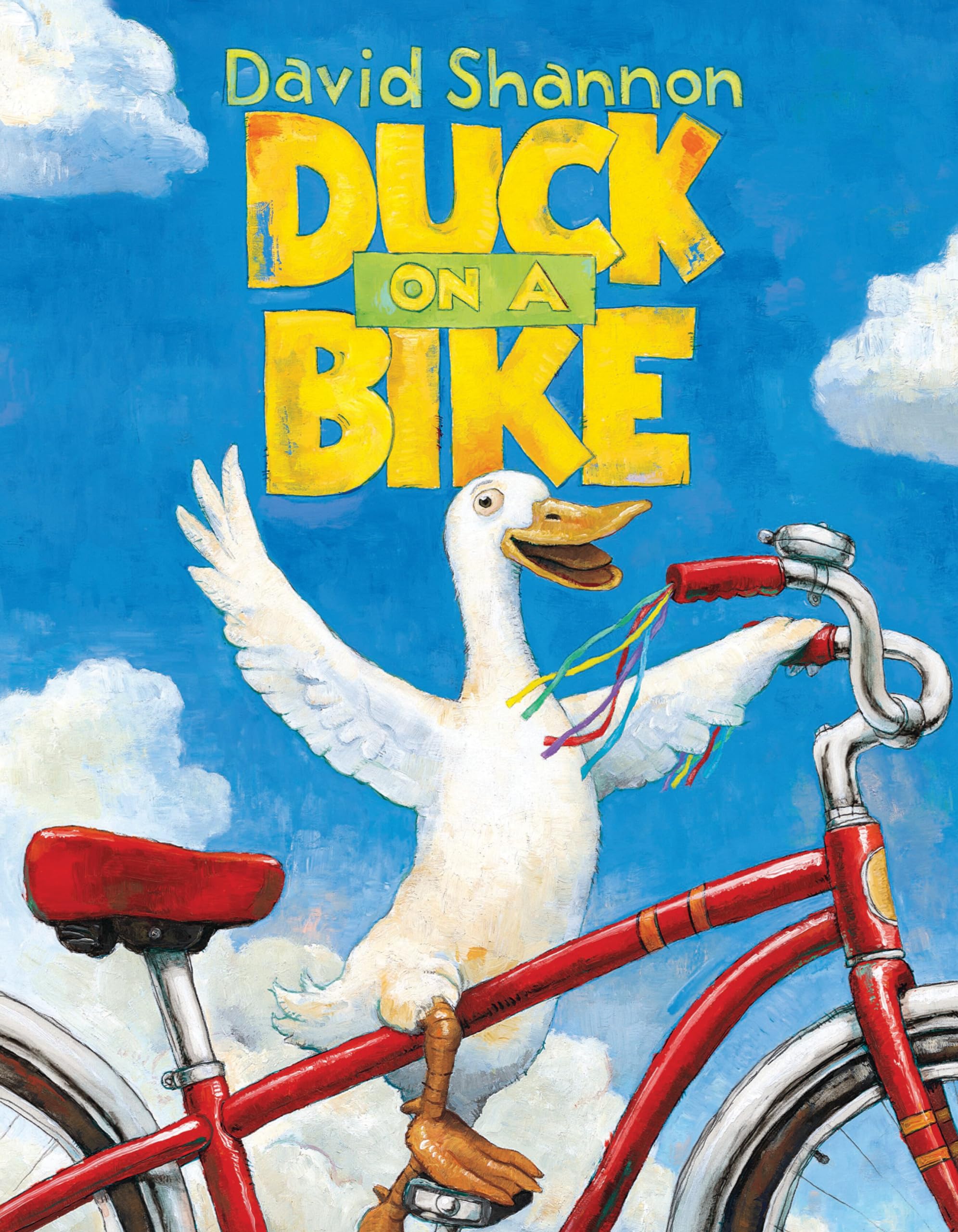 Duck on a Bike - Fun Children's Book by David Shannon | Perfect for Storytime, Bedtime Reading & Early Learning | Great Gift for Kids Ages 3-7