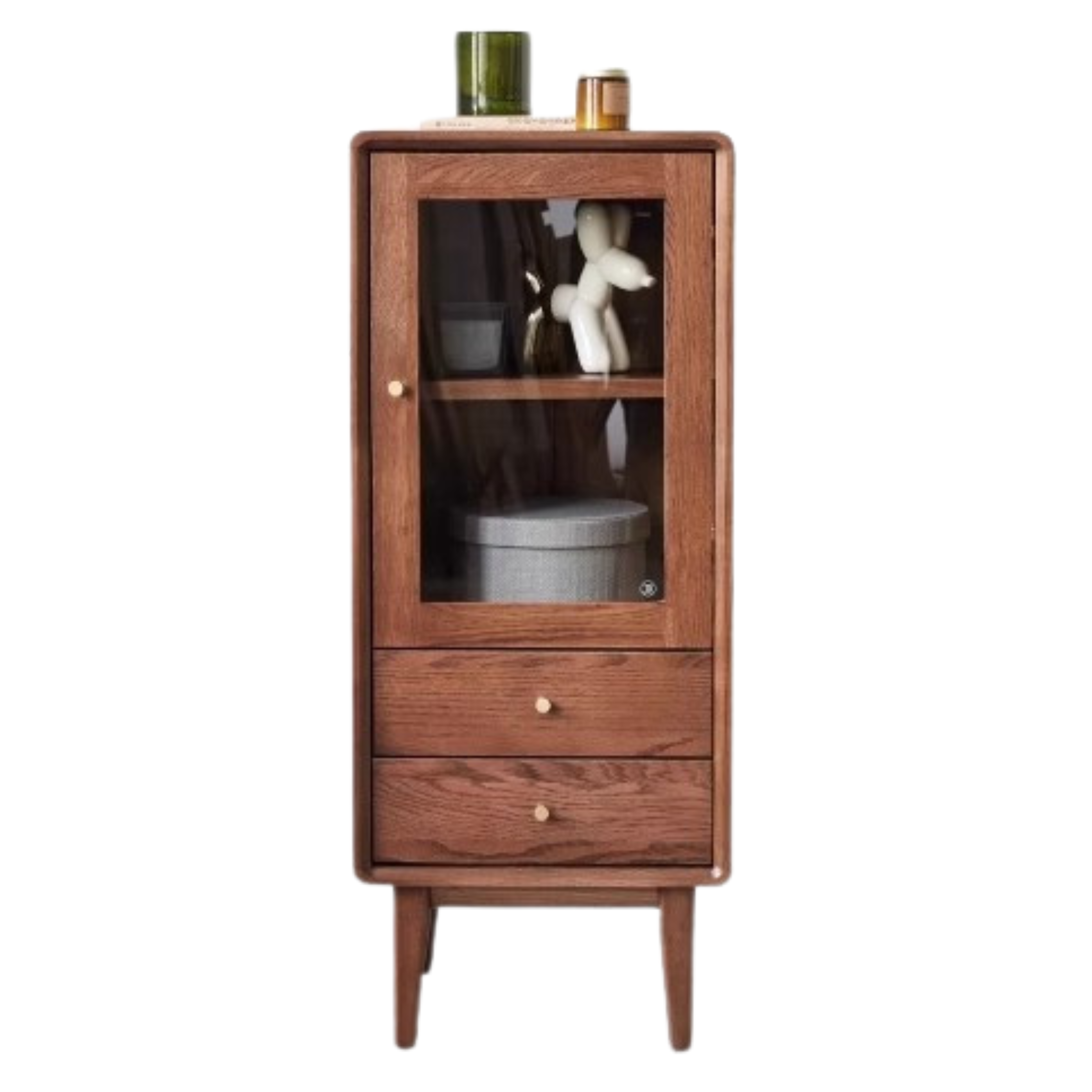 15.7x15.7x39.4 inch / 40x40x100сm / walnut color /low side cabinet (right door)