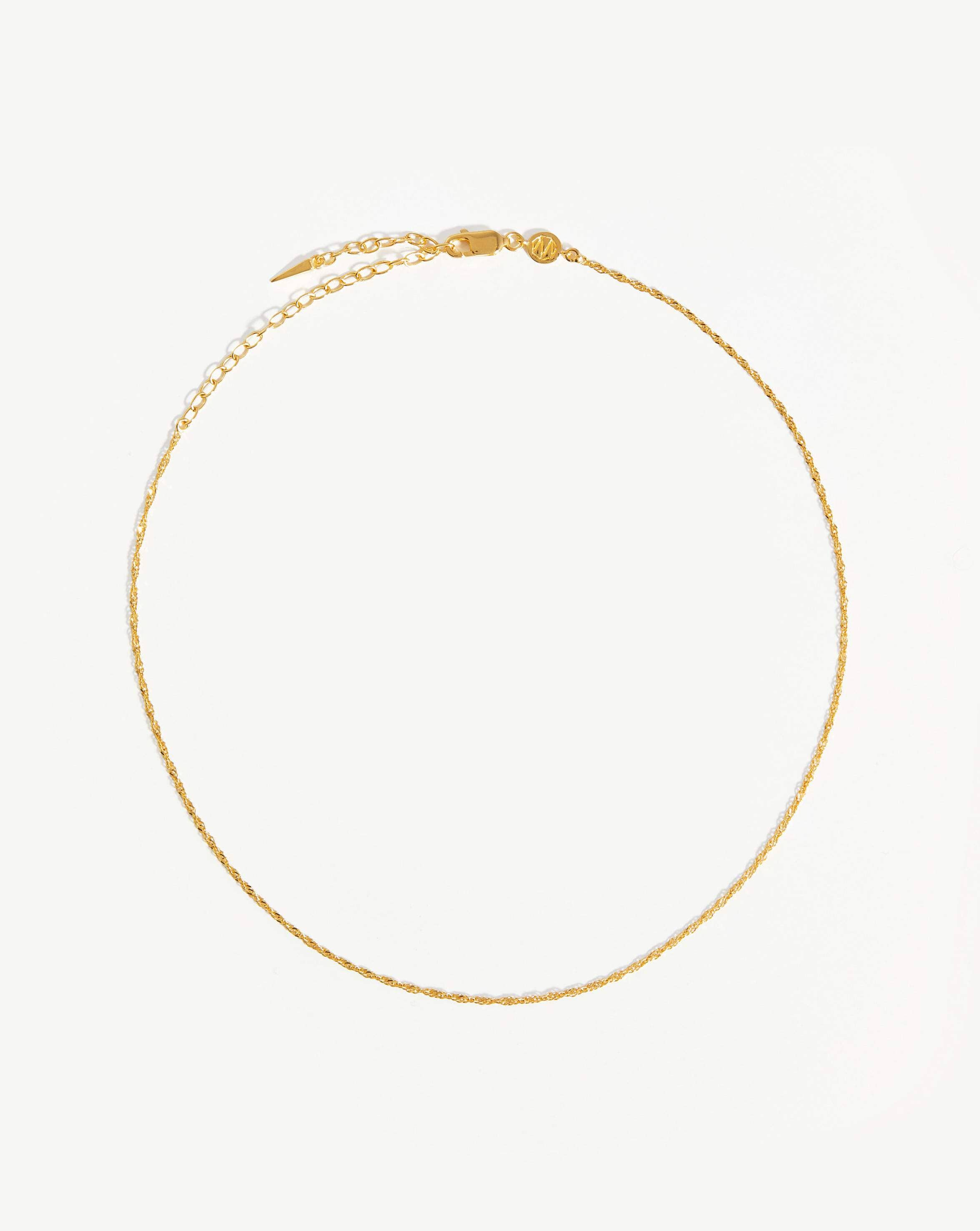 Trendy Twisted Chain Choker Necklace for Women - Stylish Layered Gold & Silver Jewelry Gift for Her - Perfect for Parties, Date Nights & Everyday Wear