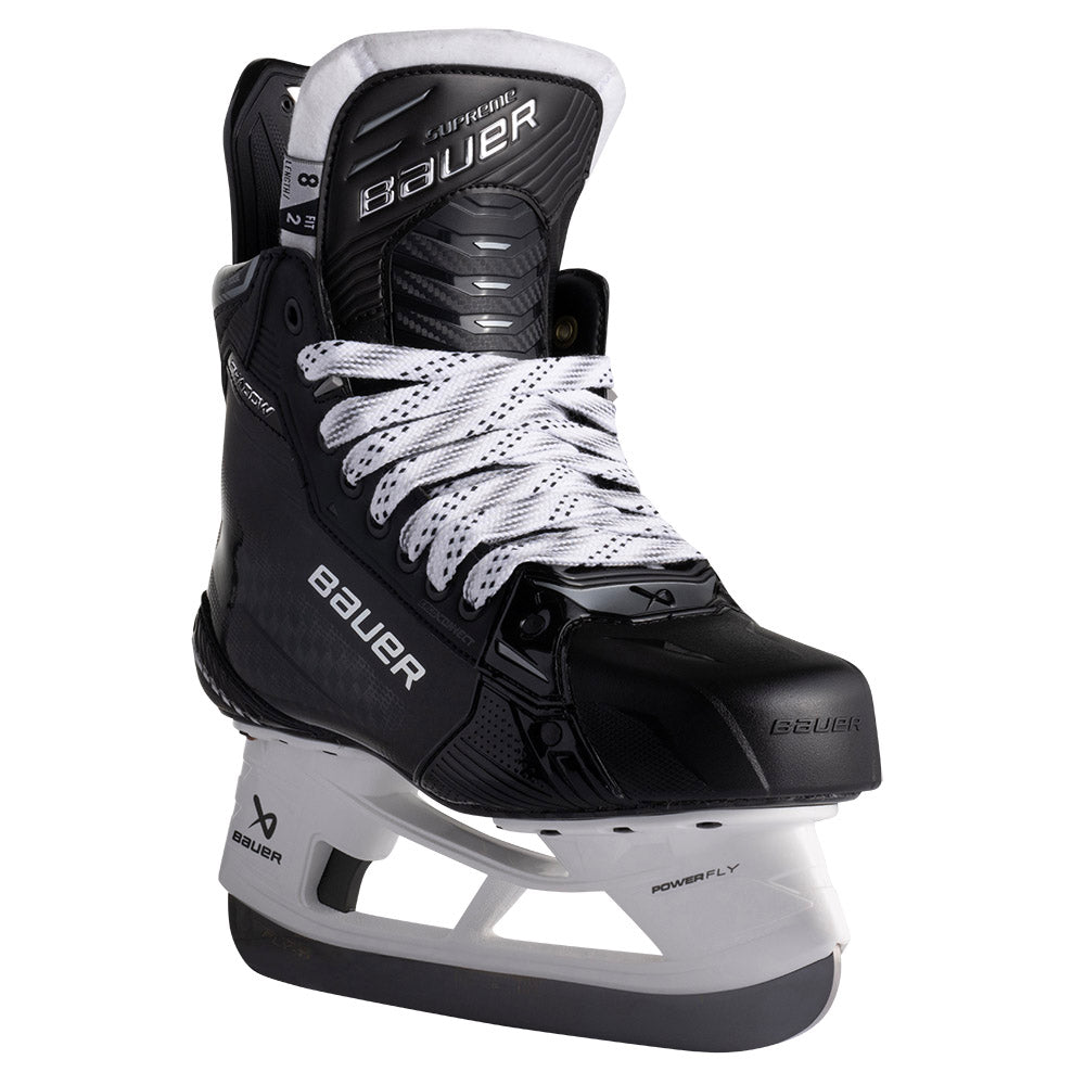 Bauer Supreme Shadow Intermediate Ice Hockey Skates - Lightweight Performance Skates for Youth & Adults - Perfect for Competitive Games & Practice Sessions