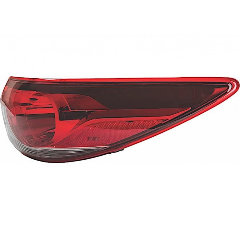 2014-2017 Mazda 6 Sedan Passenger Side Tail Light Assembly - CAPA Certified Replacement (Part #MA2805113/GJR951150A) | Perfect for Night Driving Safety & Vehicle Restoration Projects