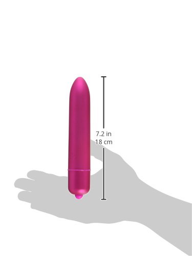 10-Speed Rechargeable Bullet Vibrator for Women - Pink Mini Personal Massager - Perfect for Sensual Pleasure, Stress Relief & Couples Play