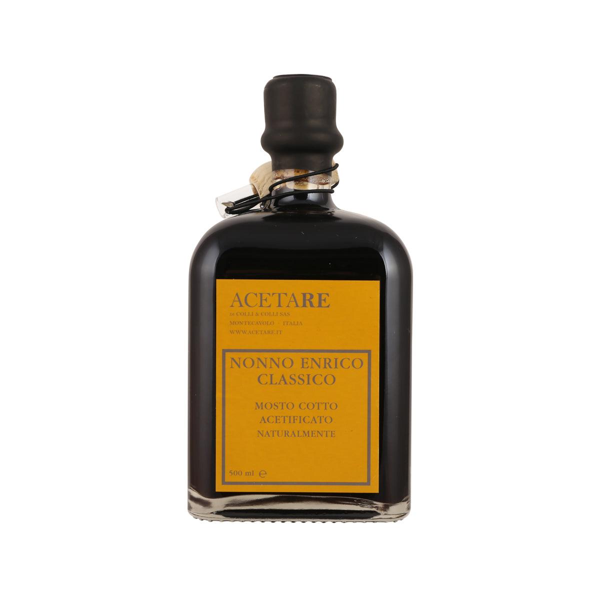Premium ACETARE Balsamic Vinegar di Reggio Emilia - Aged 3 Years, 500mL - Perfect for Salads, Marinades & Gourmet Cooking