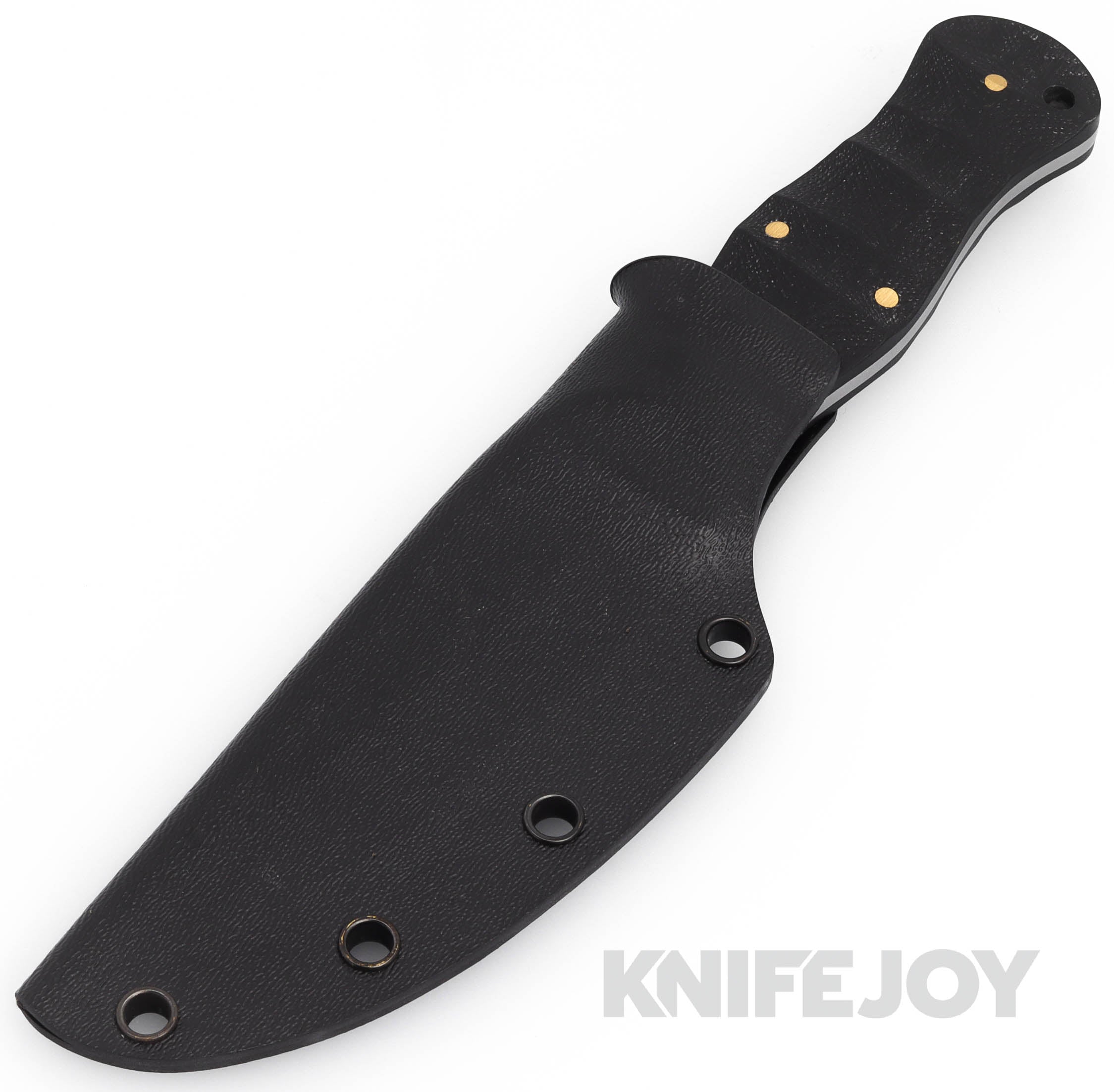 Brock Blades Sgian Dubh TG Fixed Blade Knife - CPM 3V Steel Blade with Black G10 Handle - Perfect for Outdoor Camping, Hunting, and Survival Gear
