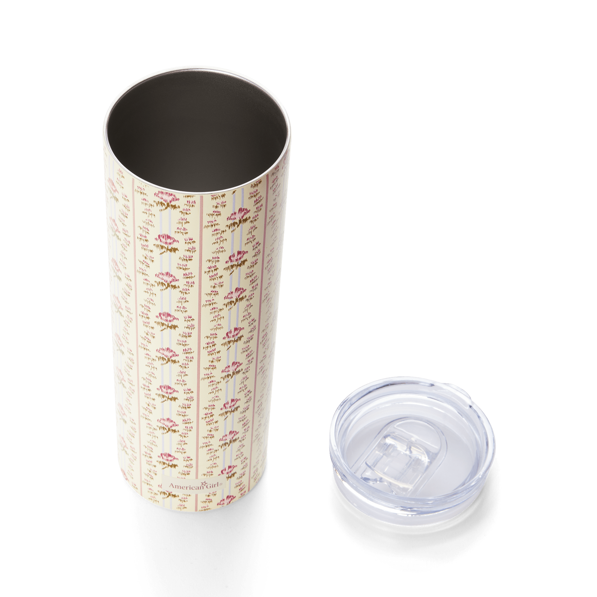 Felicity Merriman™ Insulated Stainless Steel Tumbler - 16oz Hot & Cold Travel Mug with Lid - American Girl Historical Character Collection - Perfect for School, Office & Outdoor Adventures