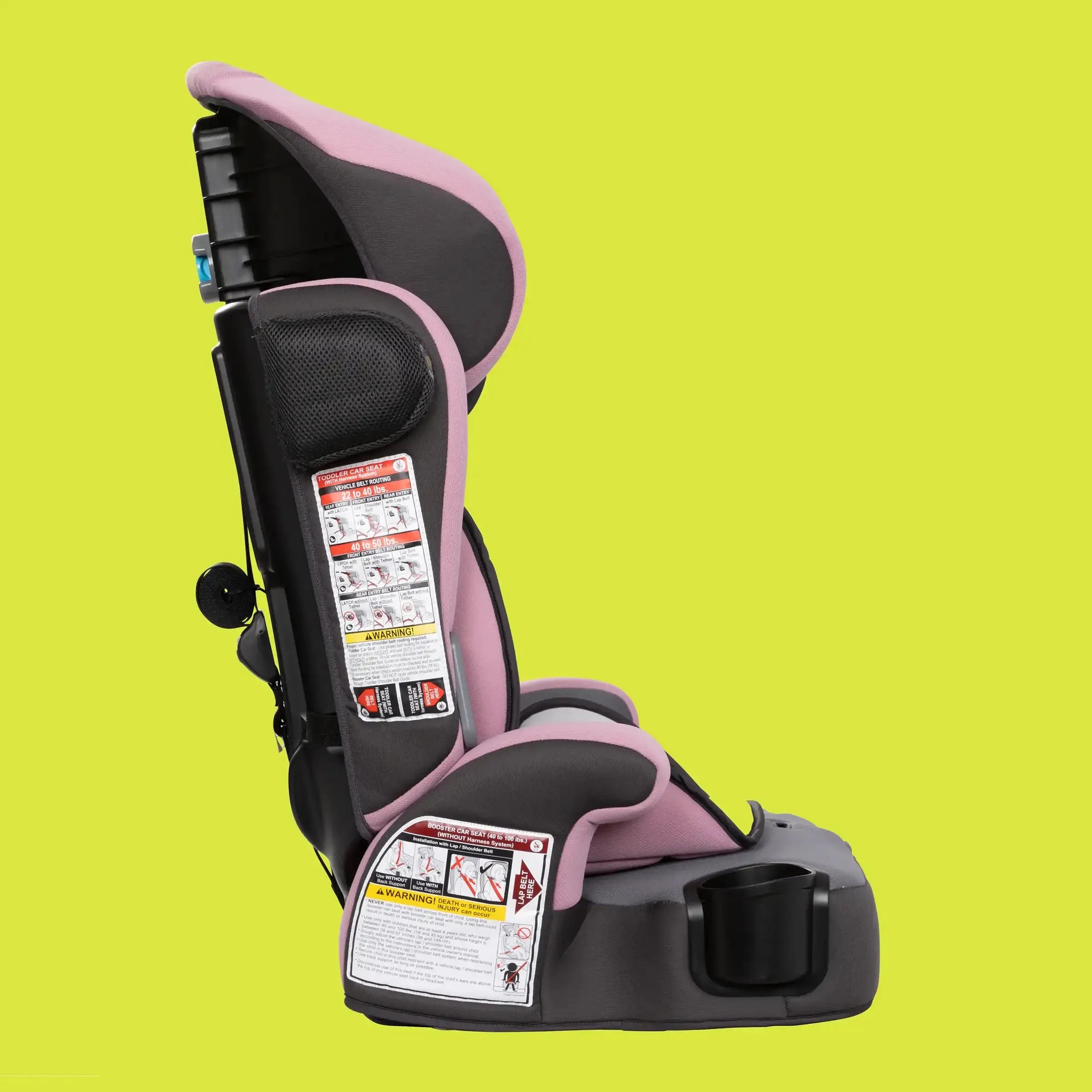 Hybrid™ SI 3-in-1 Convertible Car Seat with Side Impact Protection - Desert Rose (Walmart Exclusive) | Safe for Infants, Toddlers & Big Kids | Perfect for Road Trips & Daily Commutes