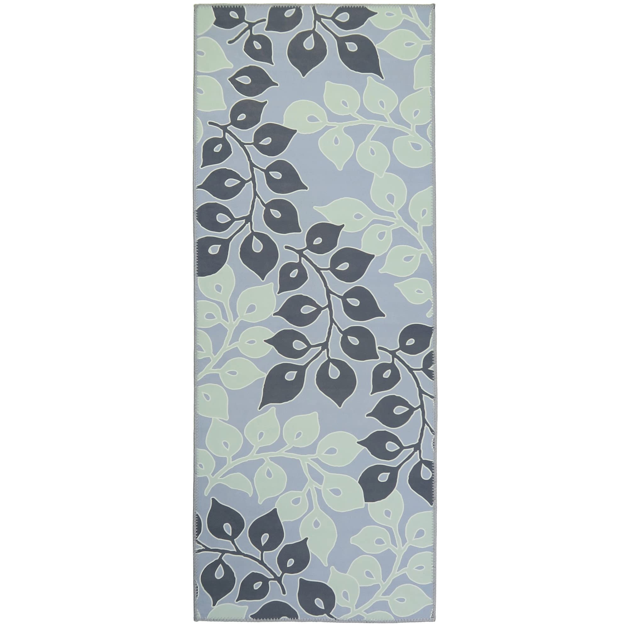 Serenity Garden Homefires Leaf Pattern Runner Rug 21