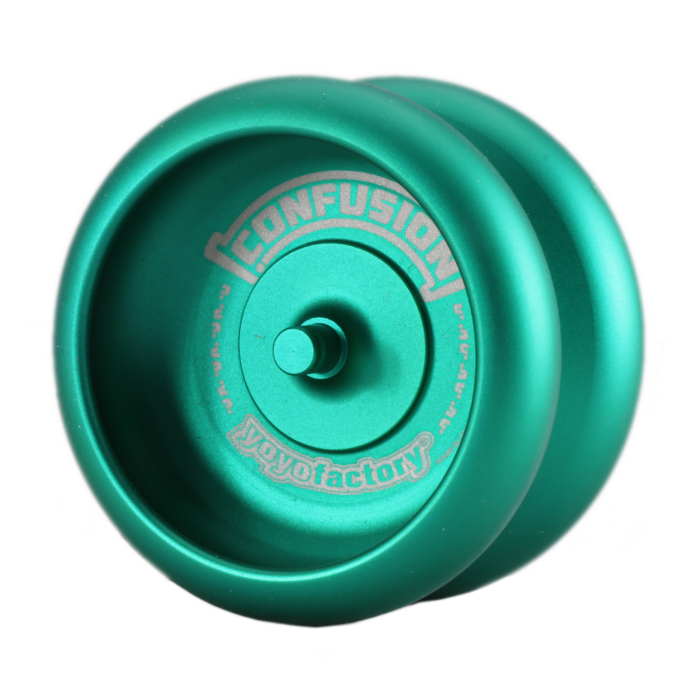 YoYoFactory Confusion Professional Yo-Yo - High Performance Metal Yoyo for Beginners & Advanced Players - Perfect for Tricks, Competitions & Stress Relief