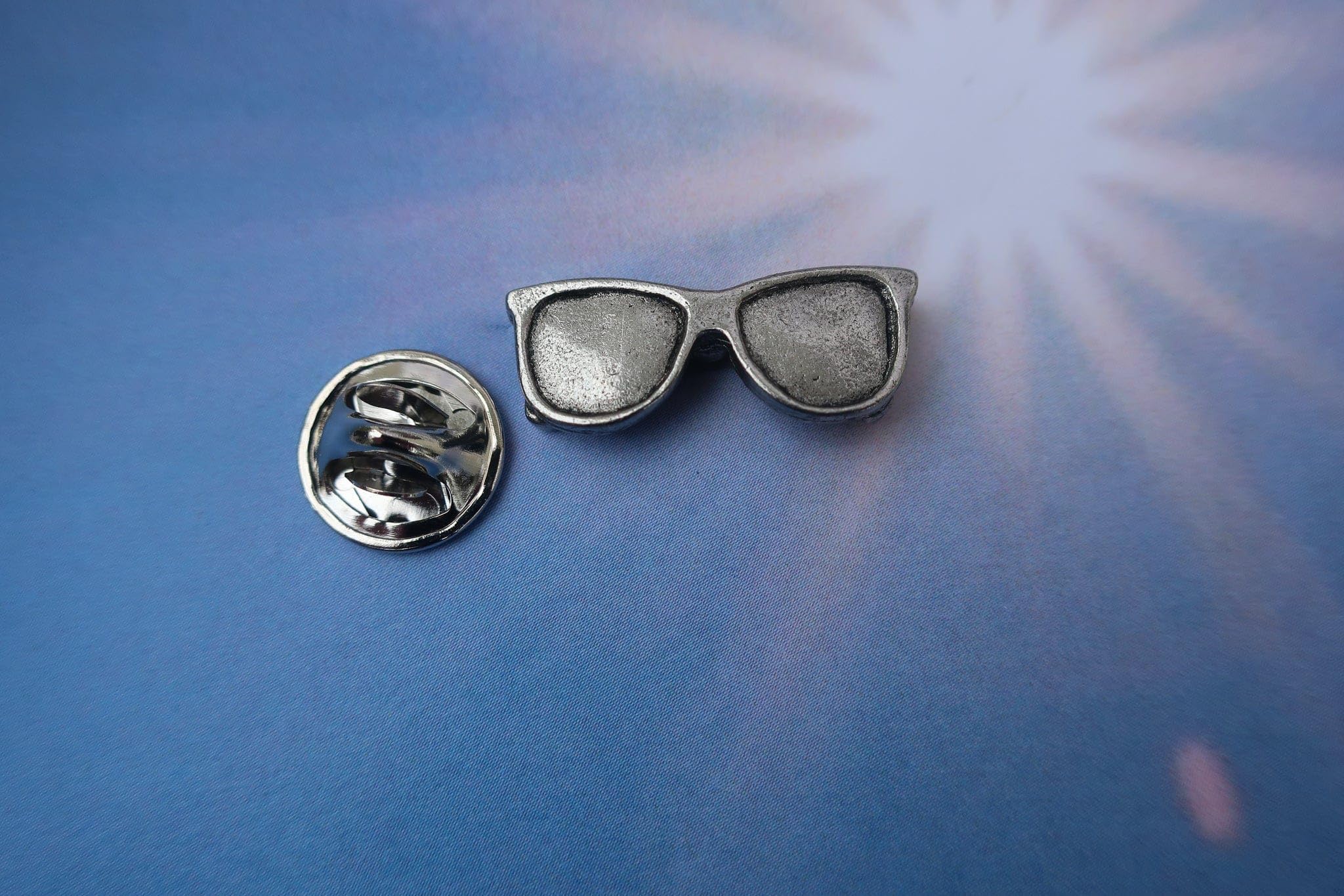Jim Clift Designer Sunglasses Lapel Pin - Stylish Accessory for Fashion Enthusiasts & Collectors | Perfect for Jackets, Hats & Bags