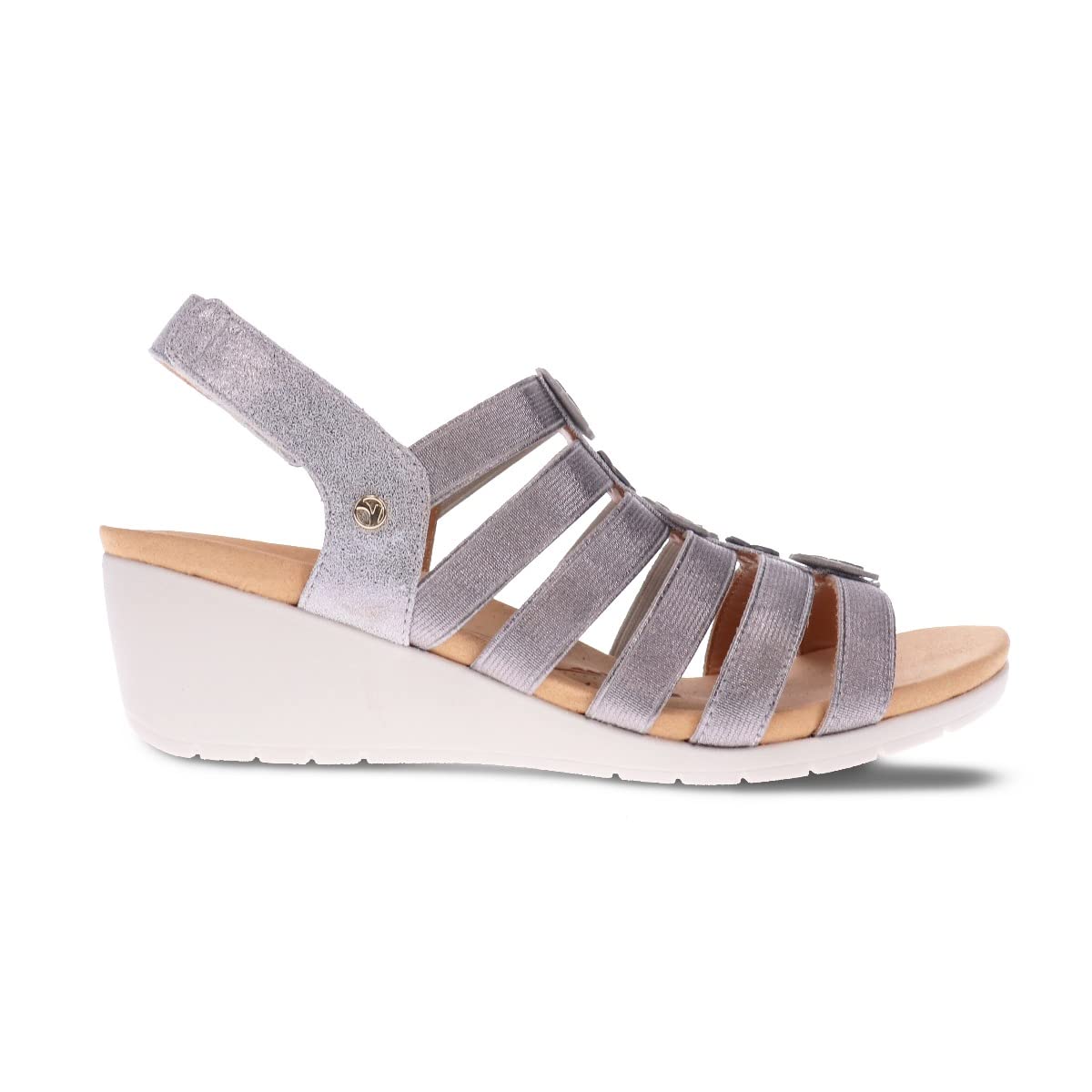Revere Women's Bari Floral Leather Sandals - Comfortable Summer Casual Shoes for Beach, Vacation & Everyday Wear