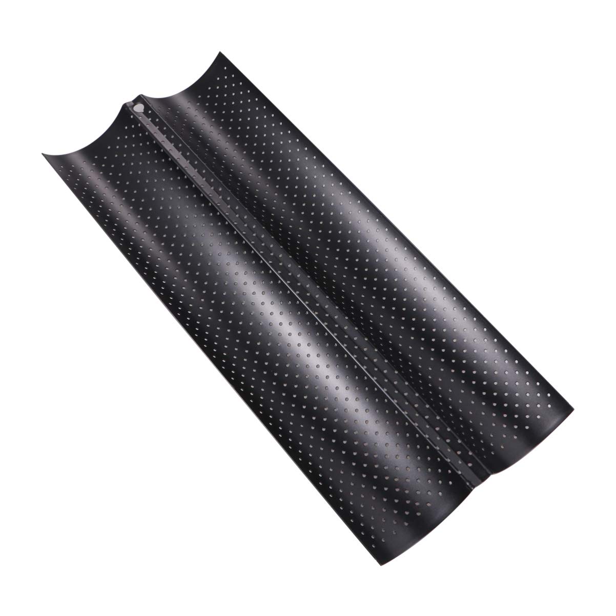 Nonstick Perforated French Baguette Pan - 2 Loaf Italian Bread Baking Tray for Homemade Artisan Bread | Perfect for French Bread, Baguettes & Rustic Loaves | Ideal for Home Bakers & Professional Kitchens