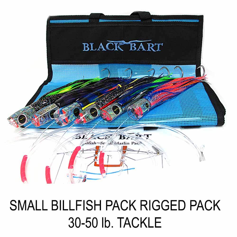 Black Bart Small Billfish Pack - Premium Saltwater Fishing Lures for Billfish, Tuna & Mahi - Perfect for Offshore Trolling & Big Game Fishing