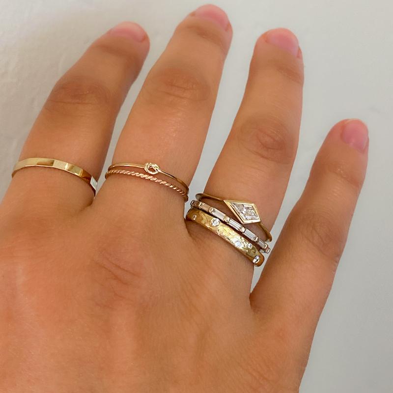 Baby Love Knot Ring - Sterling Silver Adjustable Knot Ring for Women & Girls - Perfect for Gifts, Birthdays & Everyday Wear