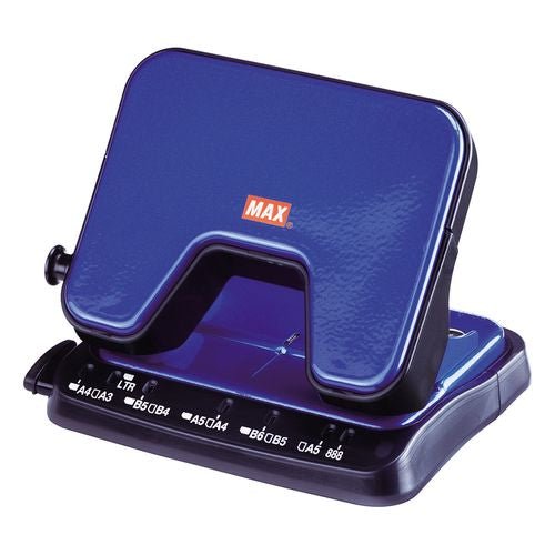SCOOVA Heavy Duty Hole Punch - MAX Series for Office, School & Crafting - 3-Hole Punch for Binders, Paper & Documents | Perfect for Organizing Files, DIY Projects & Classroom Supplies
