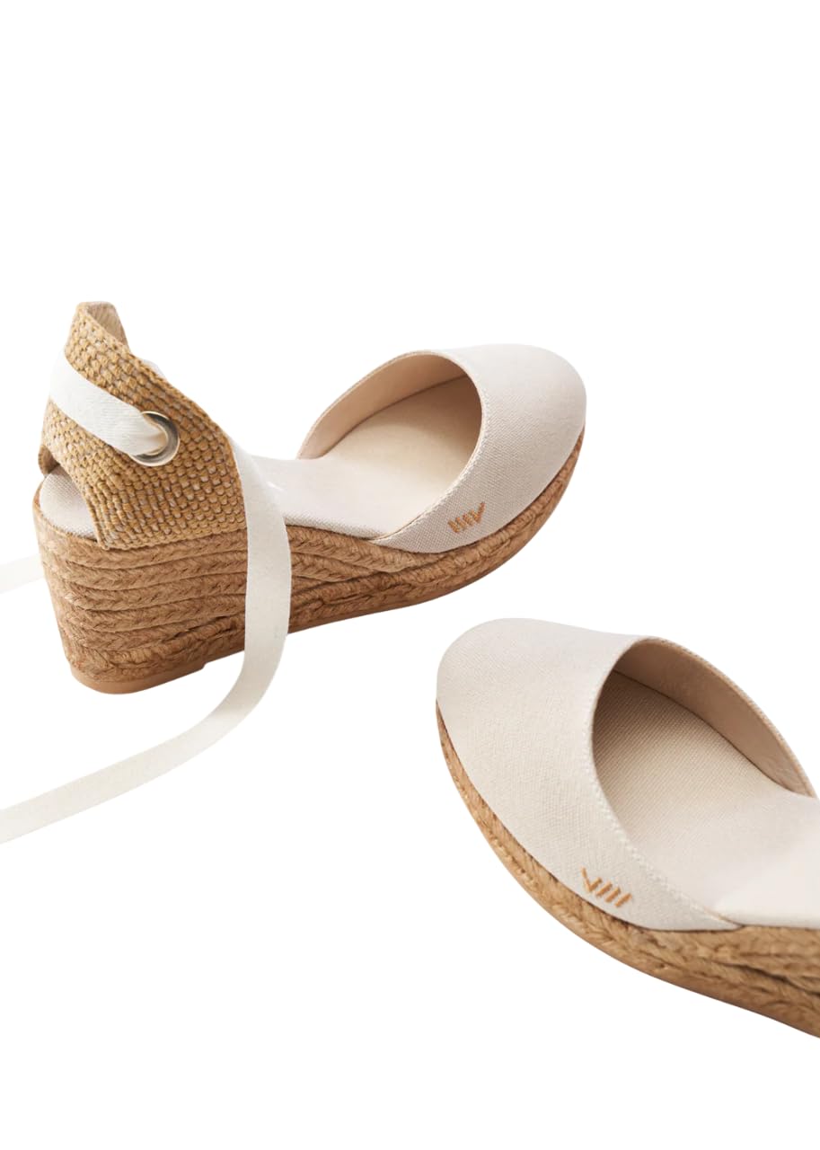 Viscata Sagaro Women's Espadrille Wedge Sandals - Handmade in Spain with 2.5
