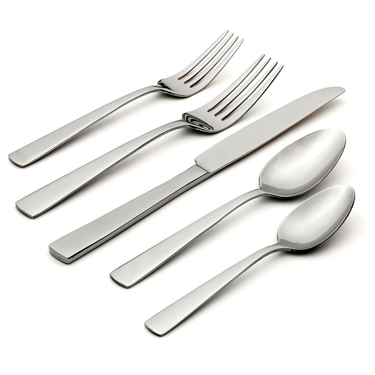 Nocha 20-Piece Stainless Steel Flatware Set - Elegant Silverware for Dining, Kitchen & Entertaining - Perfect for Dinner Parties, Weddings & Everyday Use